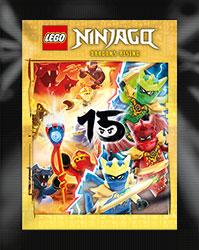 naklejki LEGO® NINJAGO® 2<br> jubileuszowa seria z okazji 15-lecia LEGO® NINJAGO®
