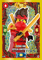 karta limitowana kolekcji LEGO® NINJAGO® TCG11
