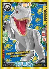 karta limitowana kolekcji LEGO® Jurassic World™ TCG seria 3