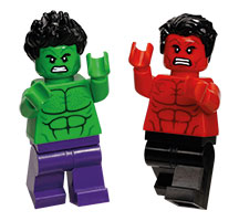 Hulk kontra Czerwony Hulk