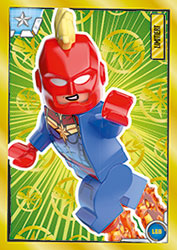 karta limitowana kolekcji LEGO® MARVEL Avengers