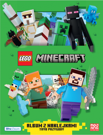 Album kolekcjonerski LEGO® Minecraft™ Stickers