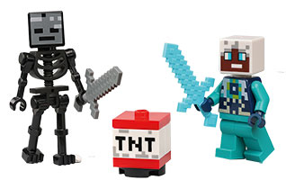 witherowy szkielet, bohater + TNT