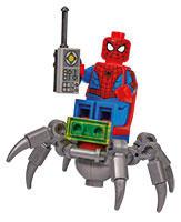 Spider-Man z pajęczym łazikiem + naklejki