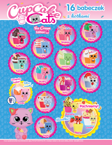 Cup Cake Cats. Ice Cream: Kolekcja