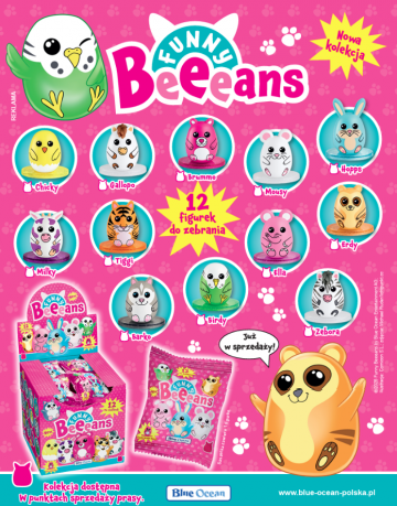 Funny Beeeans Pink. Kolekcja