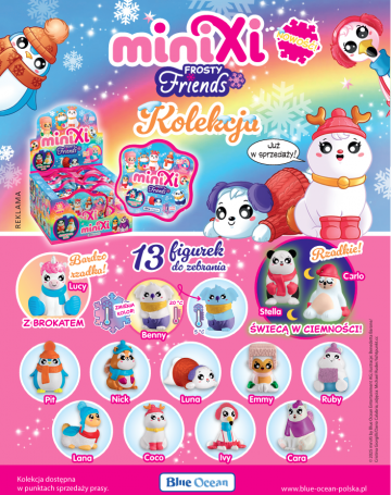 miniXi Frosty Friends. Kolekcja