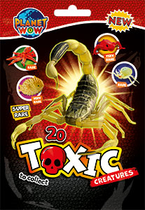 1 z 20 zabawek z kolekcji Planet Wow Toxic Creatures
