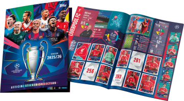 Album na naklejki z Ligi Mistrzów