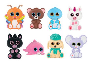 1 z 16 figurek z kolekcji Glubshis Rainbow<br>zabawki dołączane losowo