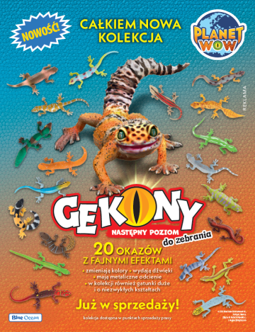 Planet Wow: Gekony. Kolekcja
