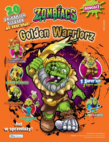 Zombiacs Golden Warriorz. Kolekcja
